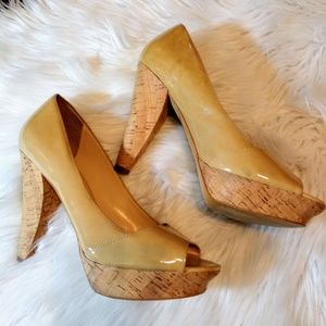 Franco Sarto wedged heels size 8.5